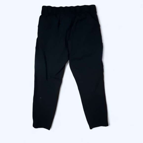 Lululemon Black Draw String Pants size 8 RLT2-43 - Picture 4 of 5